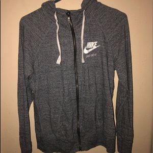 Nike long sleeve zip up!